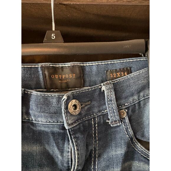 Buckle Outpost Makers Slim Straight Stretch Jean Men’s Size 32x34 - Picture 4 of 9